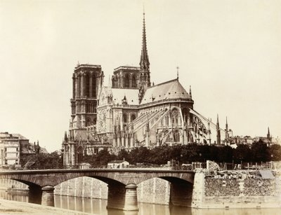 Notre-Dame (Apse) by Edouard Denis Baldus